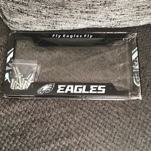 Eagles License Plate Frame with Eagle Design